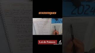 maths statique loi de poison [upl. by Ajroj]