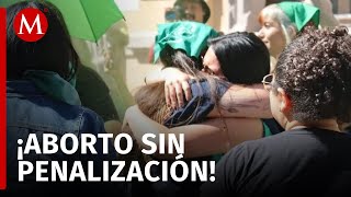 Aprueban la despenalización TOTAL del aborto en el Congreso de CdMx [upl. by Aisenat]