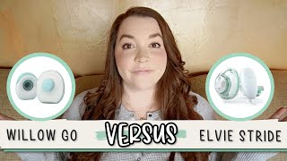 Willow Go VS Elvie Stride Breast Pump Comparison [upl. by Ottillia]