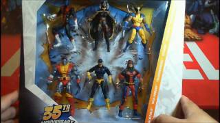 Marvel Universe 35th Anniversary Giant Size XMen 375quot Figure Review [upl. by Auqeenahs]