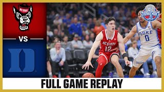 NC State vs Duke Full Game Replay  2024 ACC Men’s Basketball Tournament [upl. by Tyrone]