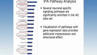 Using IPA to analyze RNASeq data in Alzheimers Disease [upl. by Dennison]