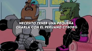 AHORA NO ROBIN NECESITO TENER UNA PEQUEÑA CHARLA CON EL PERUANO CYBORG [upl. by Walke]