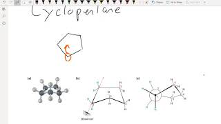 CHEM112 2 12 cyclopentane [upl. by Noterb]