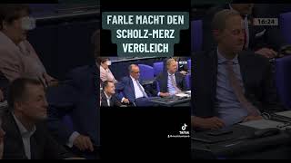 FARLE WÜRDE LIEBER SCHOLZ STATT MERZ WÄHLEN💥⚡️ [upl. by Hennebery]