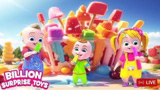 Cartoon songs for kids  Kids Ice cream Machine  Funny Videos for toddlers  BST [upl. by Lombardo675]