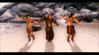 Skyrim Dance  Farkas amp Vilkas with Miraak [upl. by Yve]