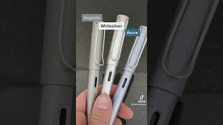 Lamy ALStar Whitesilver 2022 special edition pens  first look [upl. by Consuela]