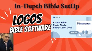 Logos Bible Software InDepth Bible SetUp [upl. by Naryt355]