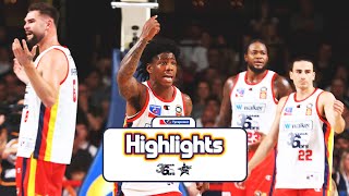 NBL 25 Highlights  Adelaide 36ers vs Perth Wildcats 081224 [upl. by Wedurn]