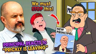 School Principal Reacts  Recess S3E37 quotPrickly Is Leavingquot Reaction Video [upl. by Erbua119]