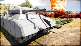 P 1000 𝑹𝑨𝑻𝑻𝑬 ☢️ NUCLEAR ☢️ Cannon  Ultimate Wehraboo Weapon War Thunder User Made Mission [upl. by Lillian704]