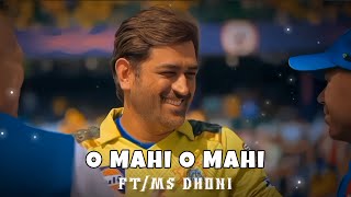 Ms Dhoni New WhatsApp Status  O Mahi  Ft Ms Dhoni [upl. by Edana]