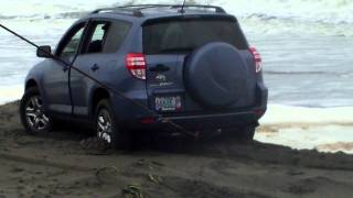 Toyota Rav4 POS stuck on beach [upl. by Temirf]