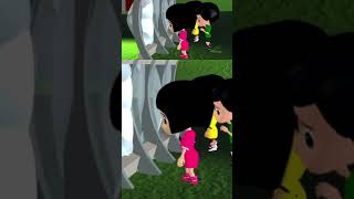 Distorting Mirror  哈哈镜 nurseryrhymes kids children animation song shorts [upl. by Og593]