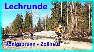 🚴‍♀️🚴🚴‍♀️ kleine MTB Lechrunde Königsbrunn  Zollhaus Schwabstadl 38 km [upl. by Vincentia885]