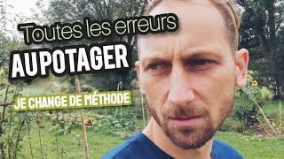 Je vous partage MES ERREURS au POTAGER  permaculture cuisine potager [upl. by Frazier]