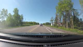 Michigan US41 Baraga to Chassell [upl. by Riebling]