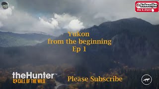 Yukon Valley from the beginning Ep 1 theHunter Call Of The Wild [upl. by Ebag490]