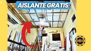 💡quotAISLANTE GRATISquot cielorraso de pvc [upl. by Abe929]