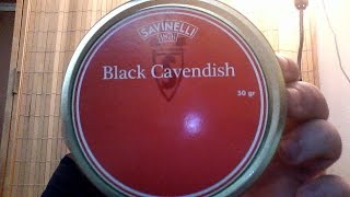 Savinelli Black Cavendish Pipe Tobacco Review [upl. by Evered]