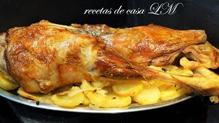 PALETILLA DE CORDERO Y PIERNA DE CORDERO AL HORNO RECETA SUPER DELICIOSA Y FÁCIL [upl. by Leaper]