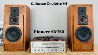 Pioneer SX750  Cabasse Goelette M1 [upl. by Ailero254]