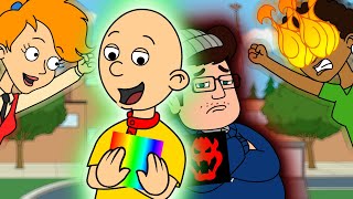 MARVELLOUS Behavior Card DayCaillou Gets The RAINBOW CARDBob Gets Into DEAD MEAT [upl. by Eille]