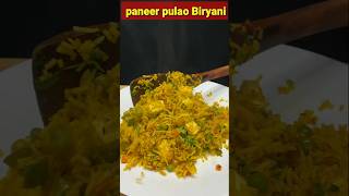 Paneer Biryani Recipe Biryani  Paneer masala ytshorts ytshort youtubeshorts [upl. by Hyacinthe]