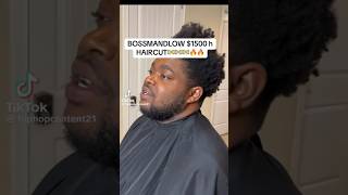 Would u spend 1500 for a haircut 😳⁉️ trendingshorts barber haircut bossmandlow ytshortsvideo [upl. by Torey]