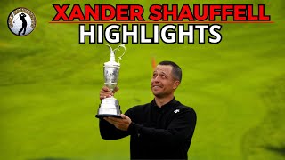 Xander Shauffell Final day  HIGHLIGHTS The Open Championship 2024 Part1 [upl. by Llewsor]