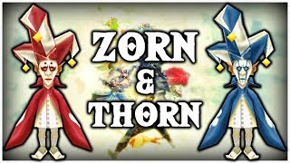 Final Fantasy 9 Zorn And Thorn ► Queen Brahnes Mysterious Court Jesters  Final Fantasy Lore [upl. by Icken612]