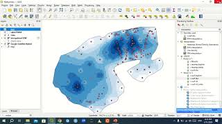 How to prepare bathymetric map in QGIS [upl. by Rosenberger]