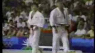 Judo 1992 Barcelona Koga JPN  Hajtos HUN 71kg [upl. by Frederiksen]