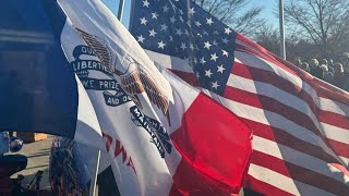 Iowans gather for annual Veterans Day observance [upl. by Weixel140]