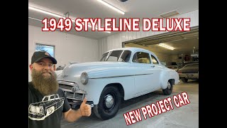 I Got A 1949 Chevy Styleline Deluxe Project Car [upl. by Bohlen]