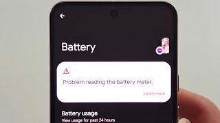 Fix Battery Meter NOT Working on Google Pixel 8 [upl. by Bortz]