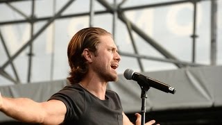 Aaron Tveit Sings quotGoodbyequot Live at Elsie Fest 2015 [upl. by Einwahr]