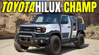 TOYOTA HILUX CHAMP A NOVA PICAPE de BAIXO CUSTO que ESTÁ CHEGANDO ao BRASIL [upl. by Ruenhs824]