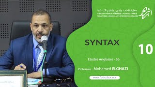 Prof Elghazi Syntax EP10 Syntactic Categories Constituency Tests [upl. by Anomar635]