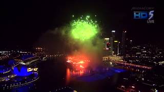 Singapore Countdown to 2013 new year  Marina Bay 01Jan2013 HD [upl. by Maurey796]