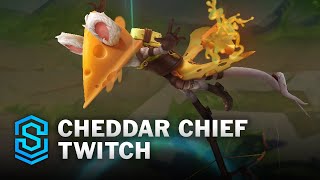 Cheddar Chief Twitch Skin Spotlight  PreRelease  PBE Preview  League of Legends [upl. by Riffle]