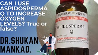 CAN I USE ASPIDOSPERMA Q TO INCREASE OXYGEN LEVELS THE TRUTH [upl. by Grimes]