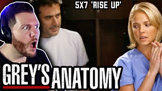 What does Denny want  First time watching Greys Anatomy REACTION 5x7 RISE UP [upl. by Acinorrev]