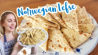 Norwegian Potato Lefse Recipe [upl. by Notnirt]