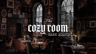 ASMR Rain Dark Academia Library Ambience 🕯 Study  Reading w Rain amp Soft Classical Music l TCR [upl. by Ycnaf]