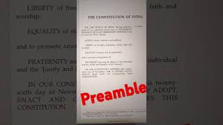 Preamble of the constitution youtubeshorts preambleofindianconstitution preamble viralvideo [upl. by Seroled]