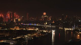 Bangkok welcomes the New Year with fireworks  AFP [upl. by Bay]