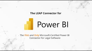 LEAP CONNECTOR FOR MICROSOFT POWER BI [upl. by Klockau446]