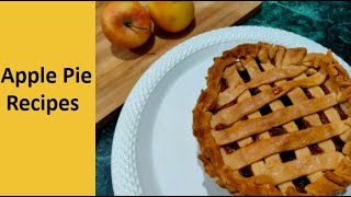 Apple pie  Eggless Apple Pie  Homemade Pie Recipe  Homemade Simplicity [upl. by Adnofal945]